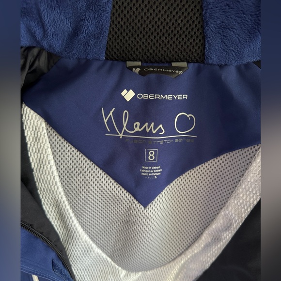 Obermeyer Kahina Hooded Full Zip Ski Jacket Women’s Size 8 Recco Winter $449 - Picture 10 of 16